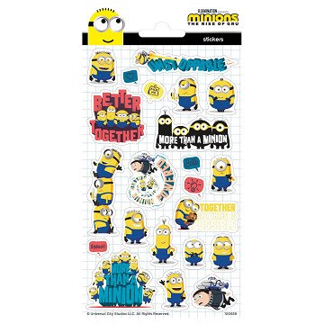 Twinkle Minions sticker sheet
