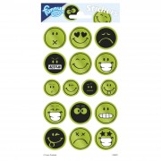 Sticker sheet Reflective - Smiley face