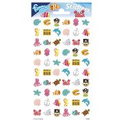 Sticker sheet Puffy - Ocean