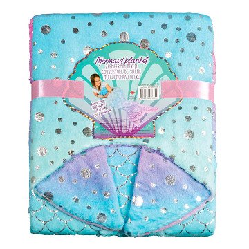 Zeemeermin Deken met Glitters