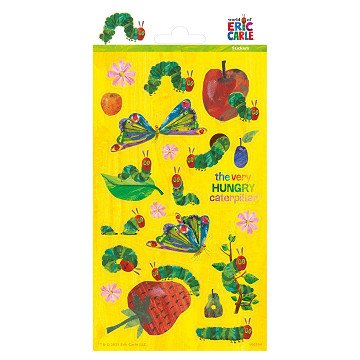 Sticker sheet of the Hungry Caterpillar