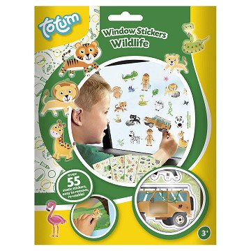 Totum Window Stickers Wildlife