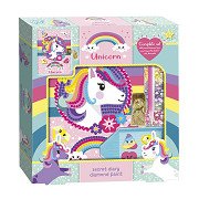 Totum Unicorn - Secret Diary with Lock