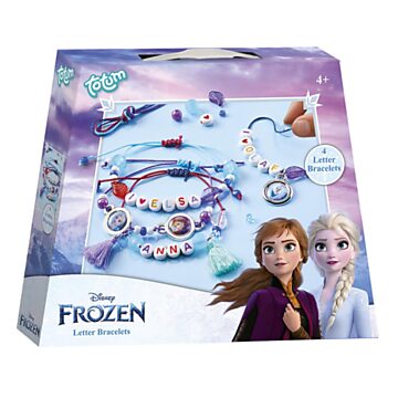 Totum Disney Frozen – Buchstabenarmbänder