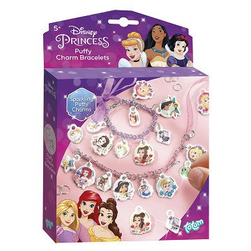 Totum Disney Prinses - Puffy Bedelarmbandjes