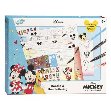 Totum Mickey Mouse - Doodle & Handlettering Set