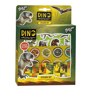 Totum Dino Forever - Aufkleber-Set