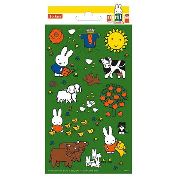 Aufkleberblatt Miffy Farm