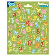 Stickerbogen Buchstaben