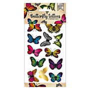 Metallic Tattoos - Butterflies