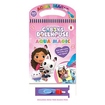 Totum Gabby's Dollhouse Aqua Magic Water Coloring Book