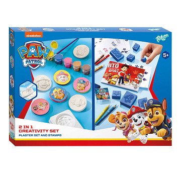 Totum 2in1 PAW Patrol Gipsabdruck- und Stempel-Bastelset