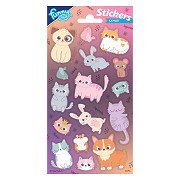 Stickervel Animals Kawaii