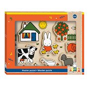 Wooden Puzzle Miffy Chunky, 7 pcs.