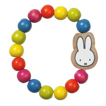 Wooden Bead Bracelet Miffy