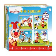 4in1 Puzzle Jokie, 16pcs.