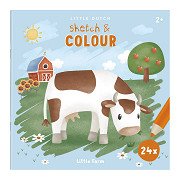 Little Dutch Coloring Book Little Farm