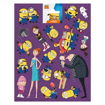 Stickervel Groot Despicable Me 4