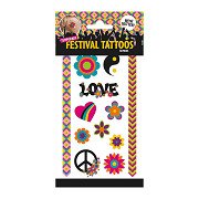 Tattoos Glitter Look Festival