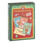 Gestalten Sie Ihre eigenen Weihnachtskarten – mit 3 Umschlägen und 3 Aufkleberbögen