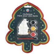 Paint Your Own Santa Claus - Includes brush and paint