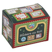 Aufkleber op Rol 5 Designs - 50st.