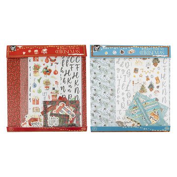 Christmas Paper Craft Set - 37 pcs.
