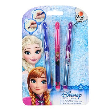 Disney Frozen Erasable Gel Pens, 3 pcs.