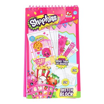 Shopkins Sketch Block