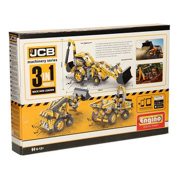 Engino JCB - Loader Vehicles, 3-in-1