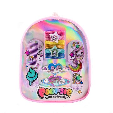 Poopsie Backpack with Hair Accessories