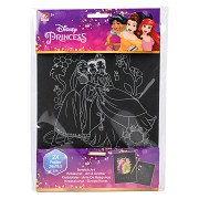 Disney Princess Kratzbilder, 2 Stück.