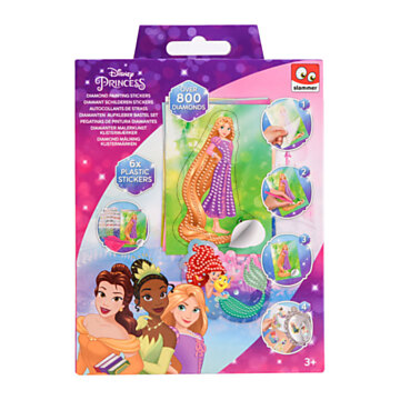 Disney Princess Diamond Painting Stickers Making