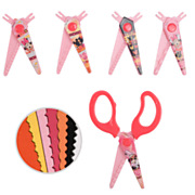 Minnie Mouse Pinking Scissors with 5 Pinking Blades