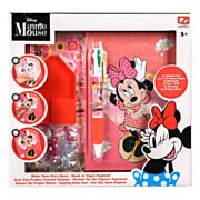 Minnie Mouse Diary Design Set with Rhinestones