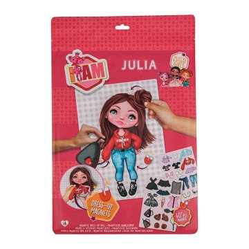 I Am Magnetic Dress Up Doll Julia