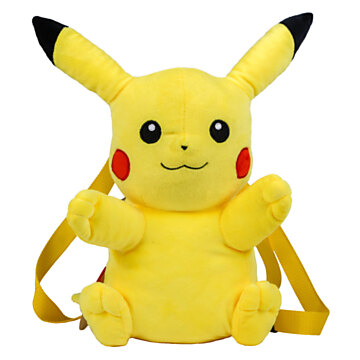 Pokémon 3D Backpack Plush Pikachu