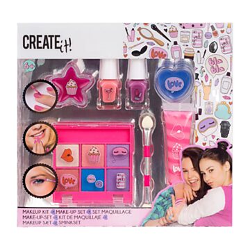 Create it! Beauty Make-up Set Pink/Lilac