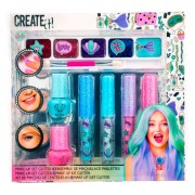 Create it! Beauty Make-up Set Glitter, 7 pcs.