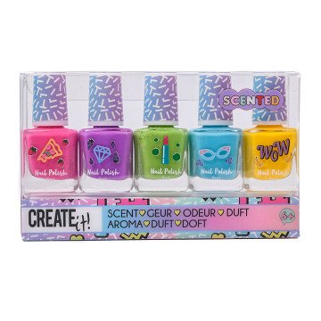Create It! Nagellack Duft, 5 Stück