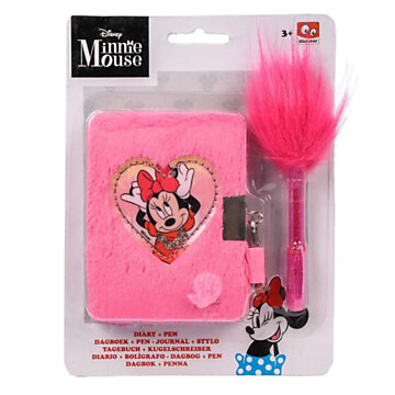 Minnie Diary Plush incl. Pen
