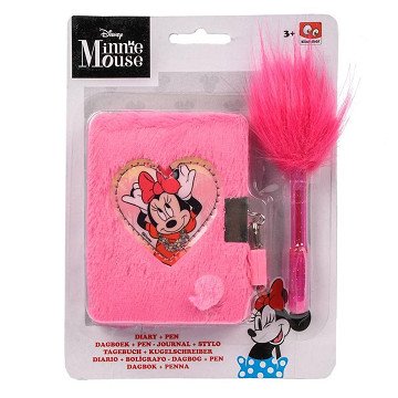 Minnie Diary Plüsch inkl. Stift