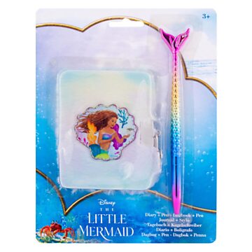Das Tagebuch der kleinen Mermaid aus Plüsch mit Stift