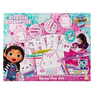 Gabby's Dollhouse Blow Pen Set