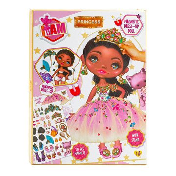 Ich bin ein magnetisches Dress-Up-Model – Prinzessin