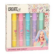 Create It! Hair Chalk Pens, 5 pcs