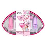 Create It! Herz-Make-up-Set im Lippenbalsam
