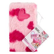 Create It! Heart Make-up Booklet Fluffy