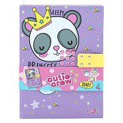 Cutie Crew Diary with Secret Code Purple