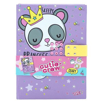 Cutie Crew Dagboek met Geheime Code Paars